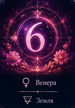 Число 6. Венера · Земля